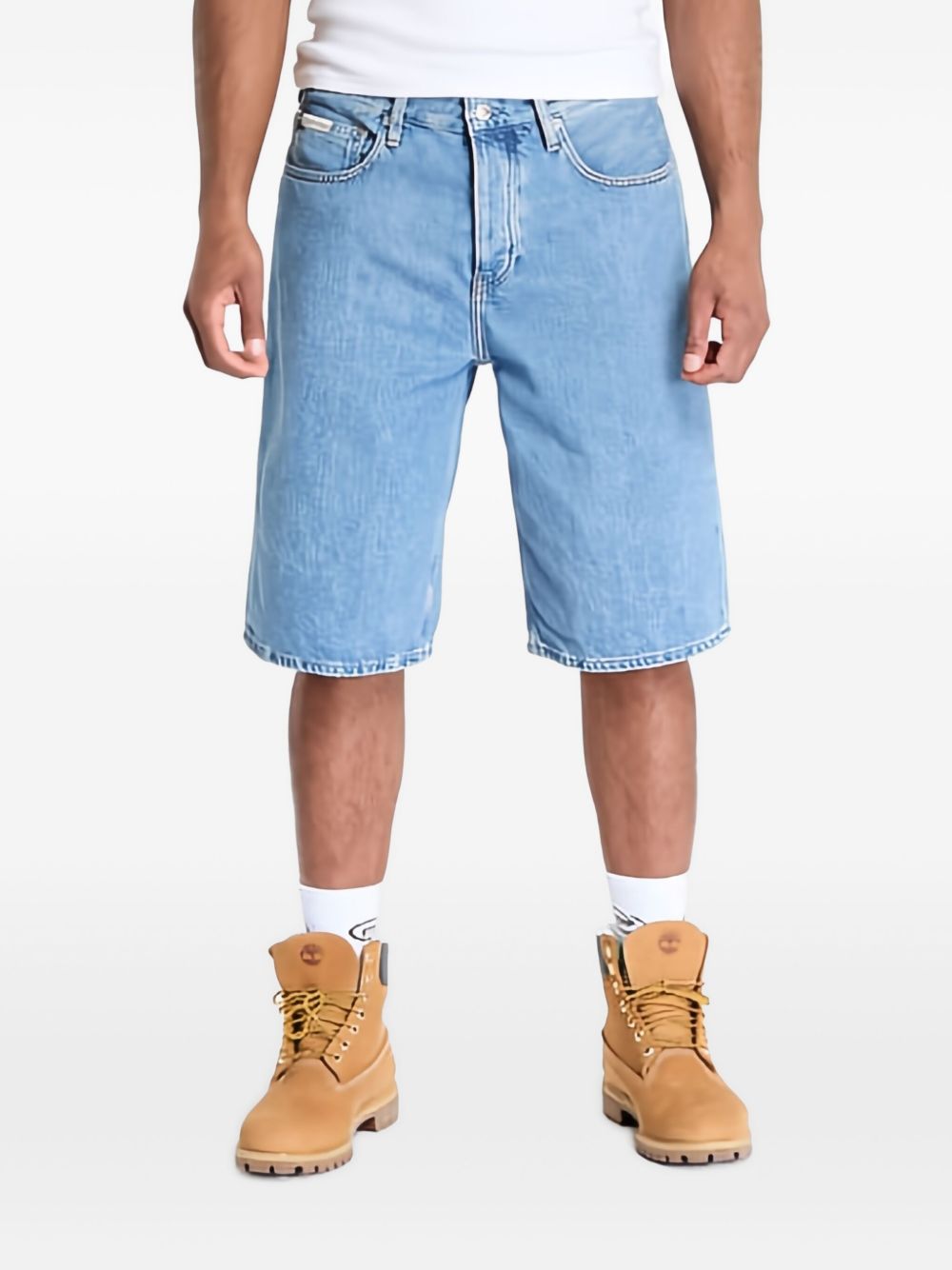Calvin Klein Relaxed denim shorts - Blue