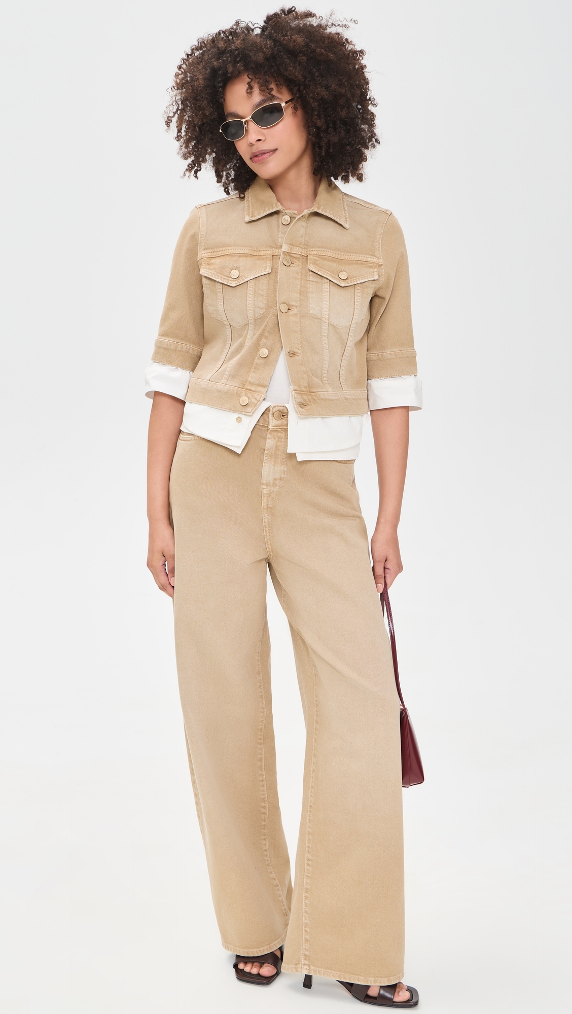 Double Layer Trucker Jacket Colored Mankind
