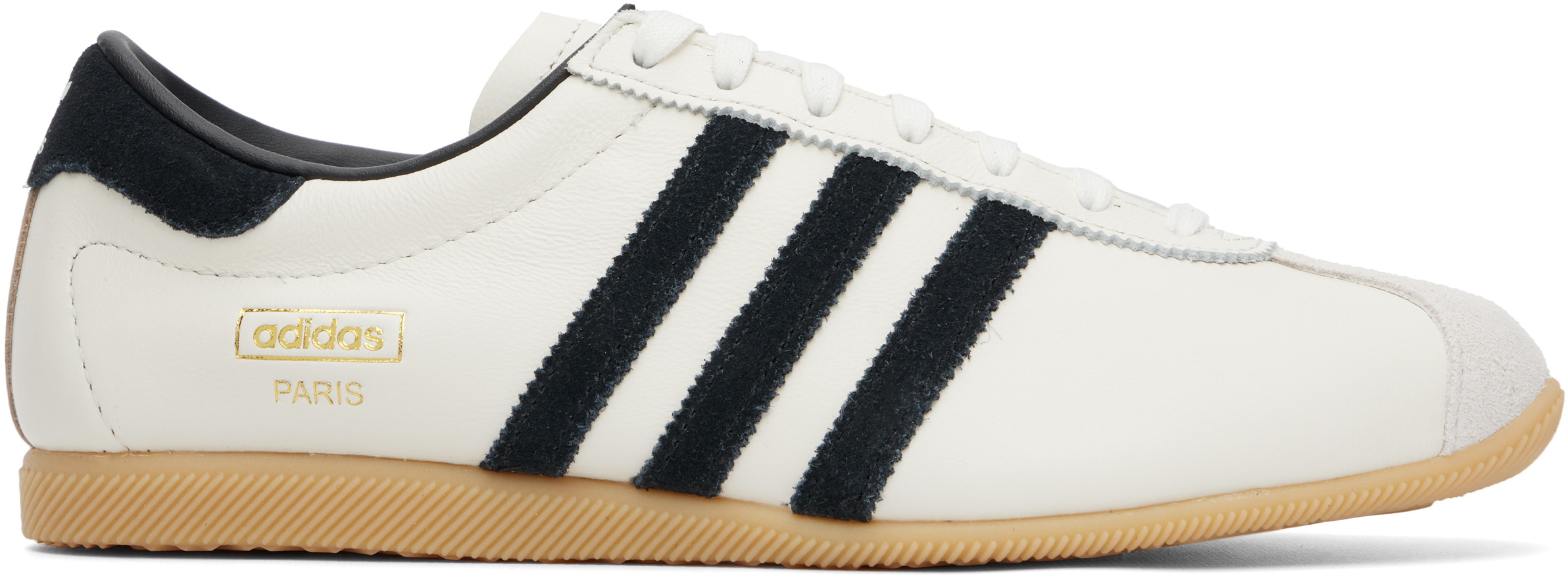 White & Black Paris Sneakers