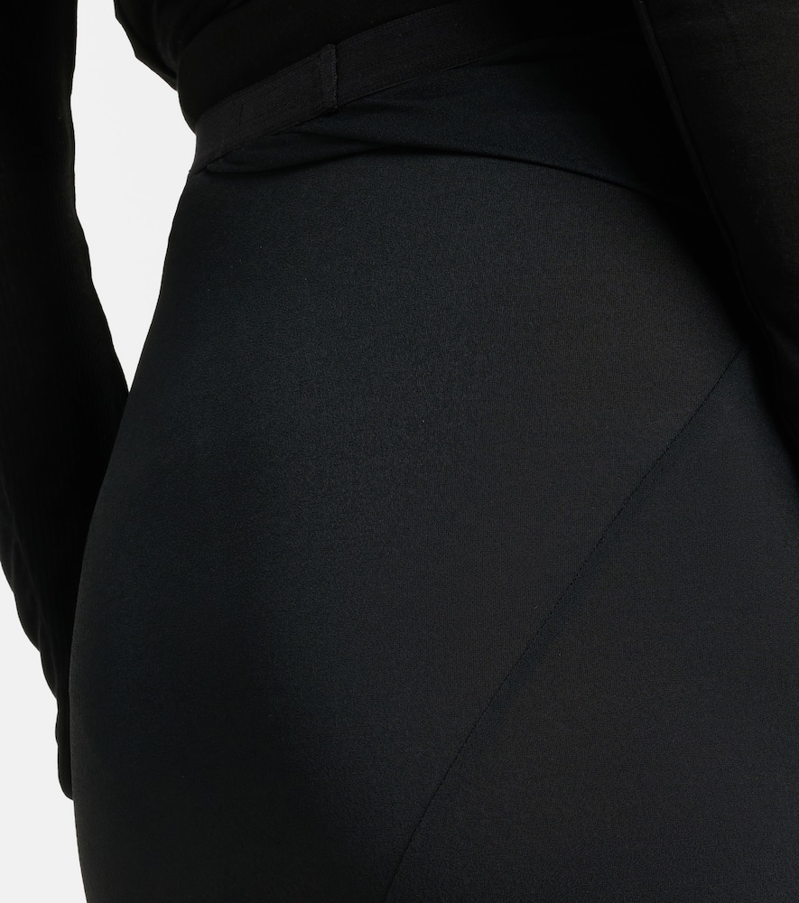 Lilies jersey maxi skirt