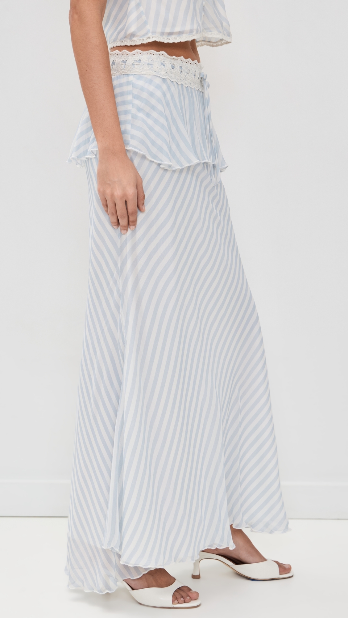 Sylette Maxi Skirt Lariat Blue