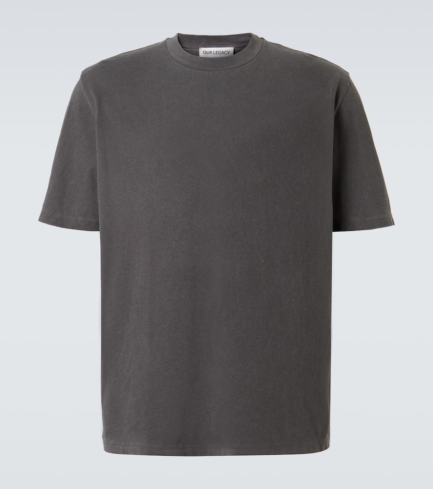 Box cotton jersey T-shirt