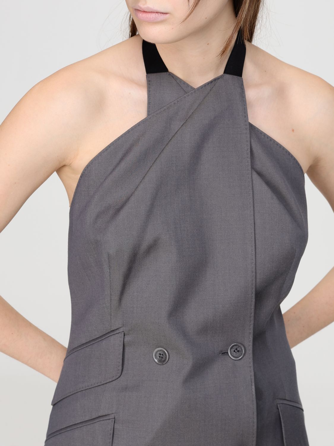 Jacket Woman color Grey