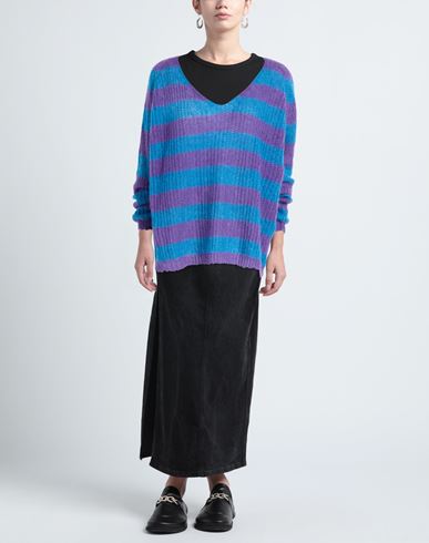 Woman Sweater Purple Size 6 Acrylic, Mohair wool, Polyamide, Wool