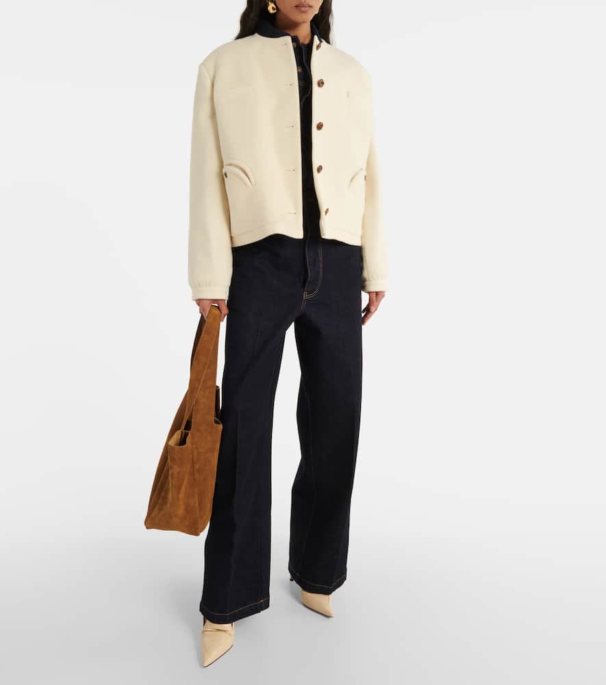 Blazé Milano Gliss wool and cashmere-blend jacket