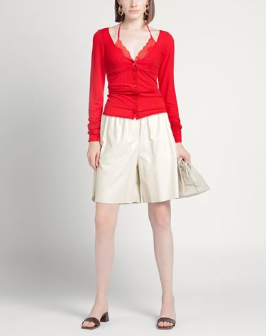 Woman Top Red Size 8 Cupro, Elastane