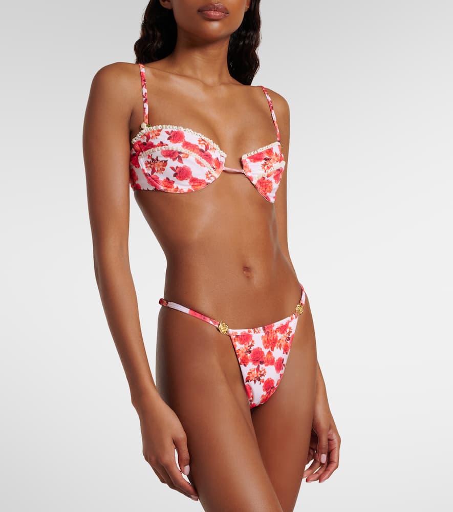 Emi floral bikini bottoms