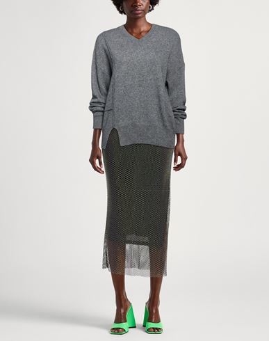 Woman Sweater Grey Size S Viscose, Polyamide, Wool, Cashmere