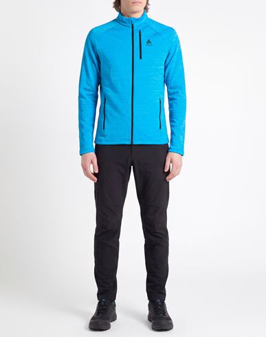 Man Jacket Azure Size XXL Polyester, Elastane