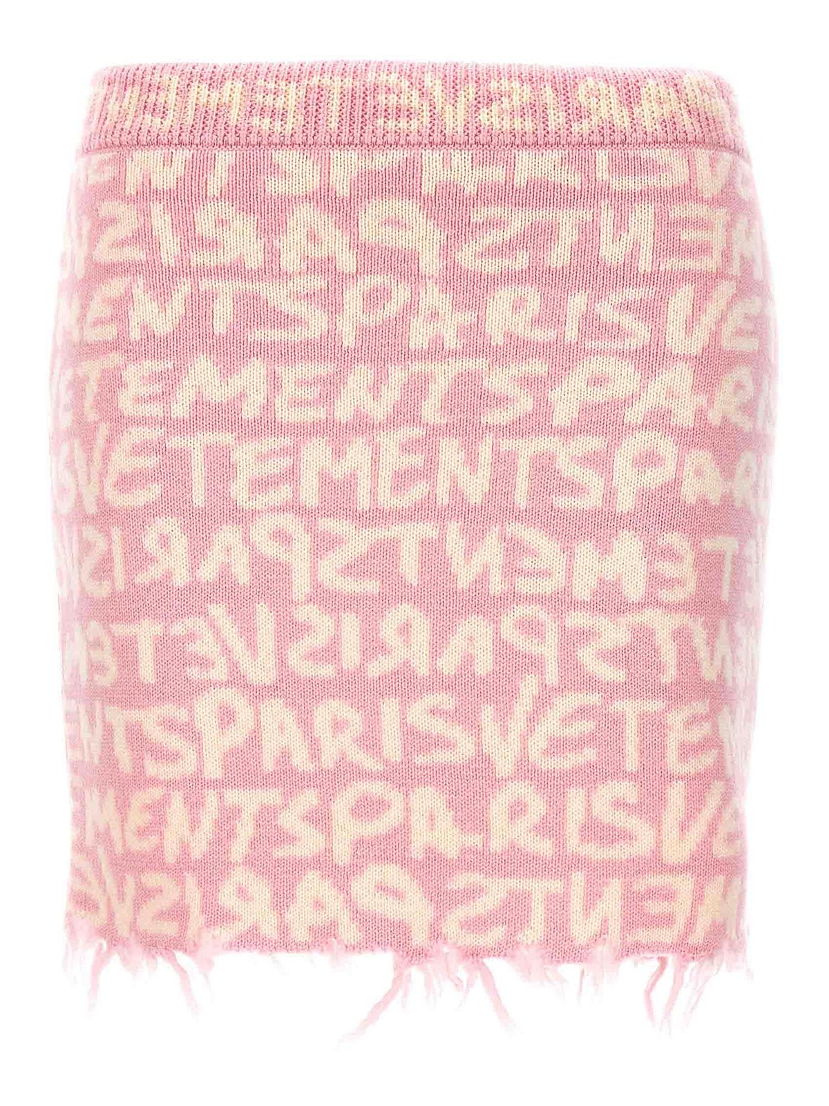 Graffiti Monogram Skirt