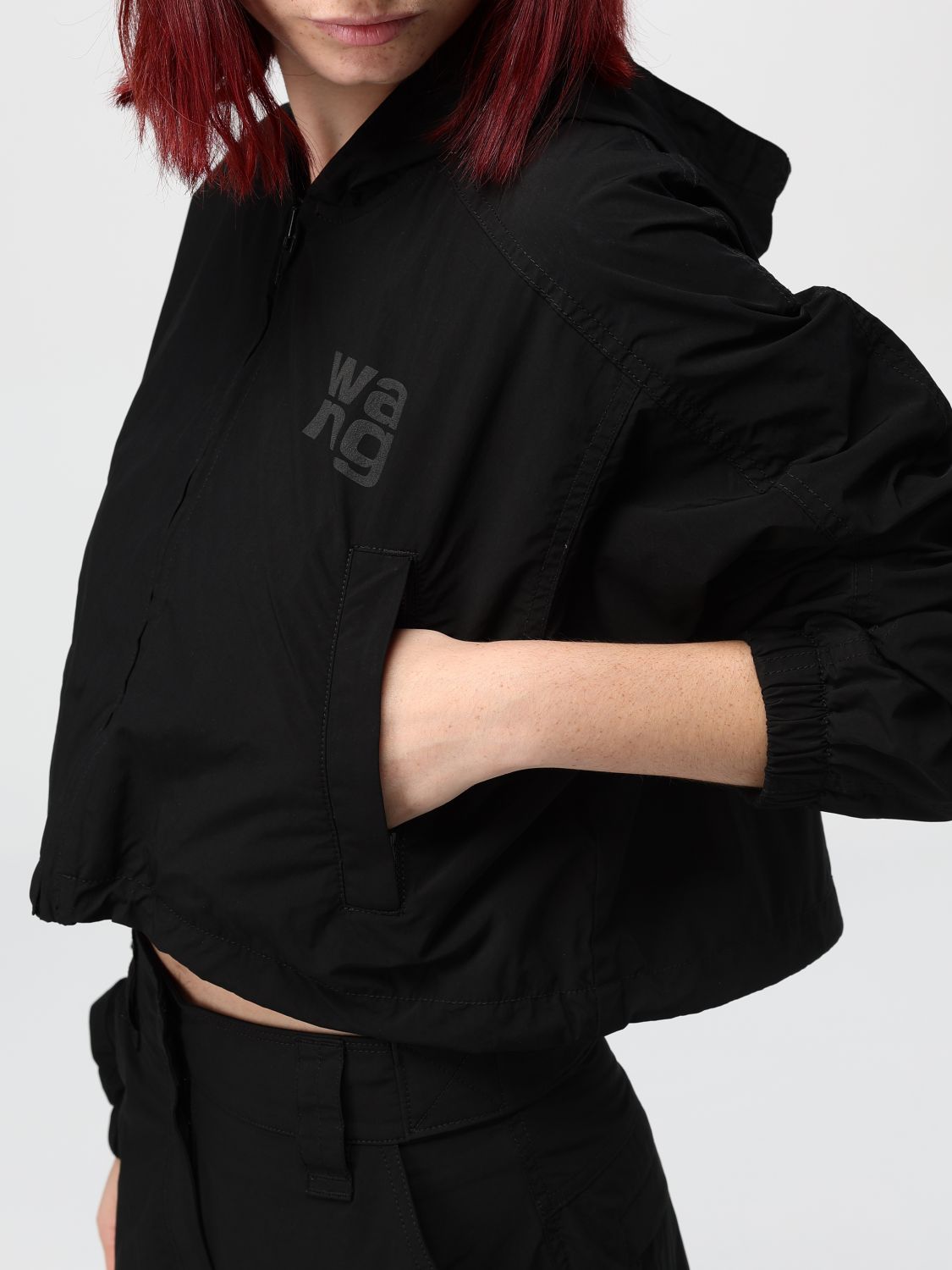 Zip-up hooded jacket - Neutrals