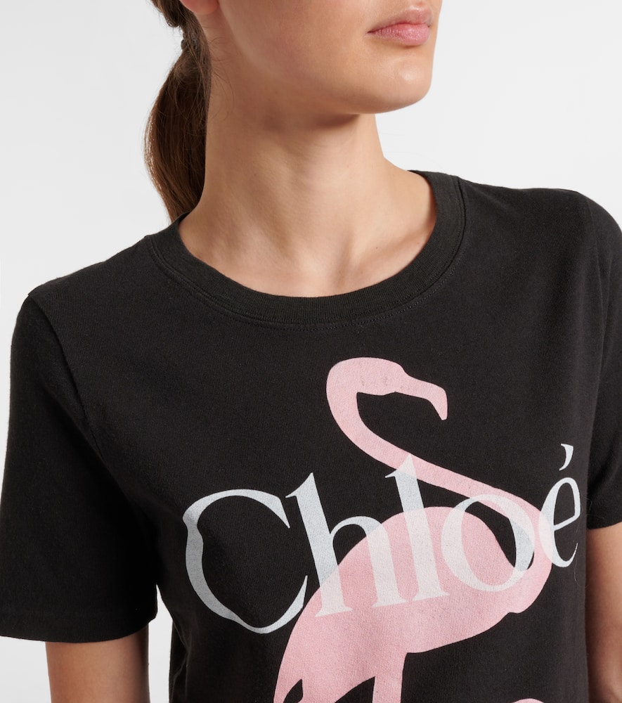 Chloé Logo cotton jersey T-shirt