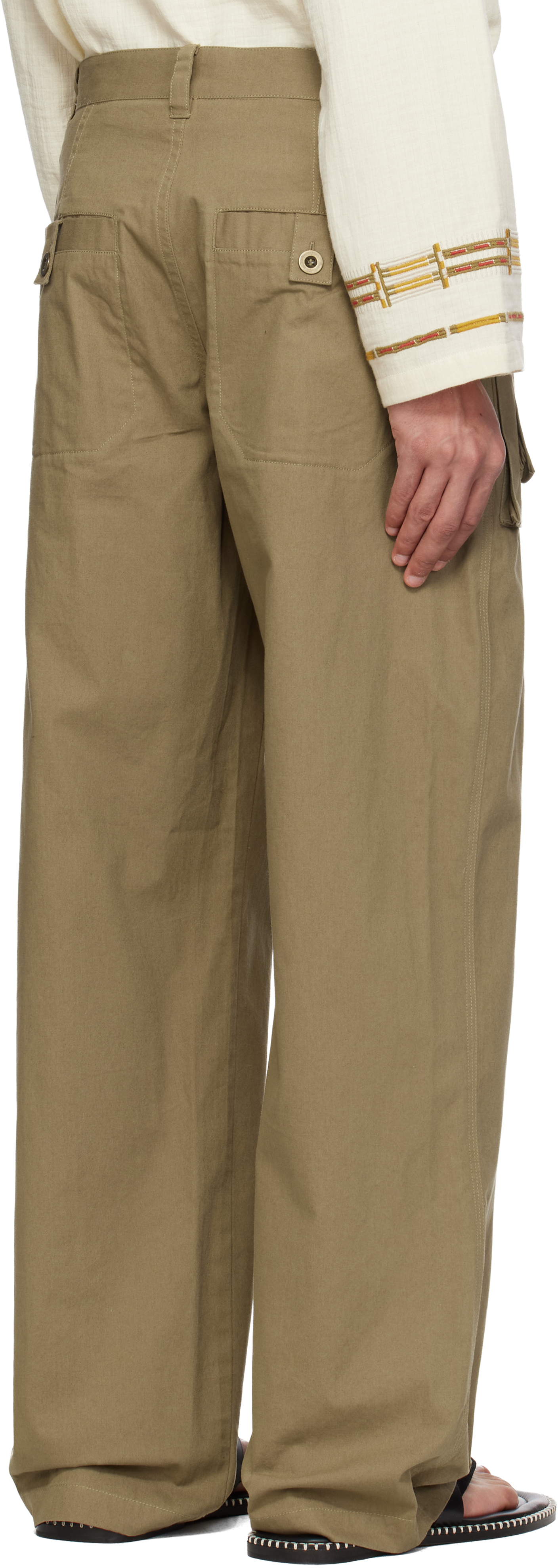 Khaki Ezio Trousers