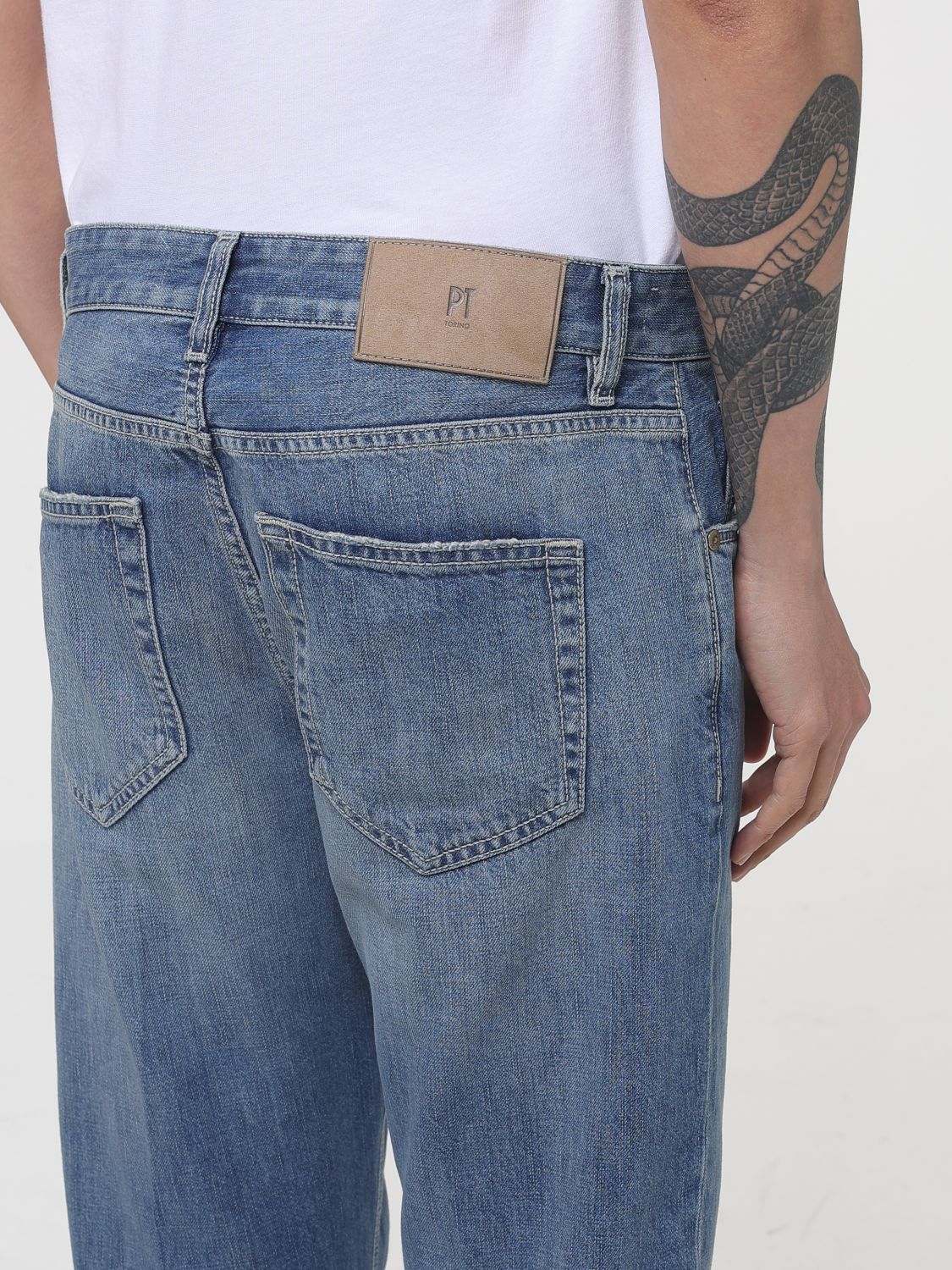 Jeans Men color Blue