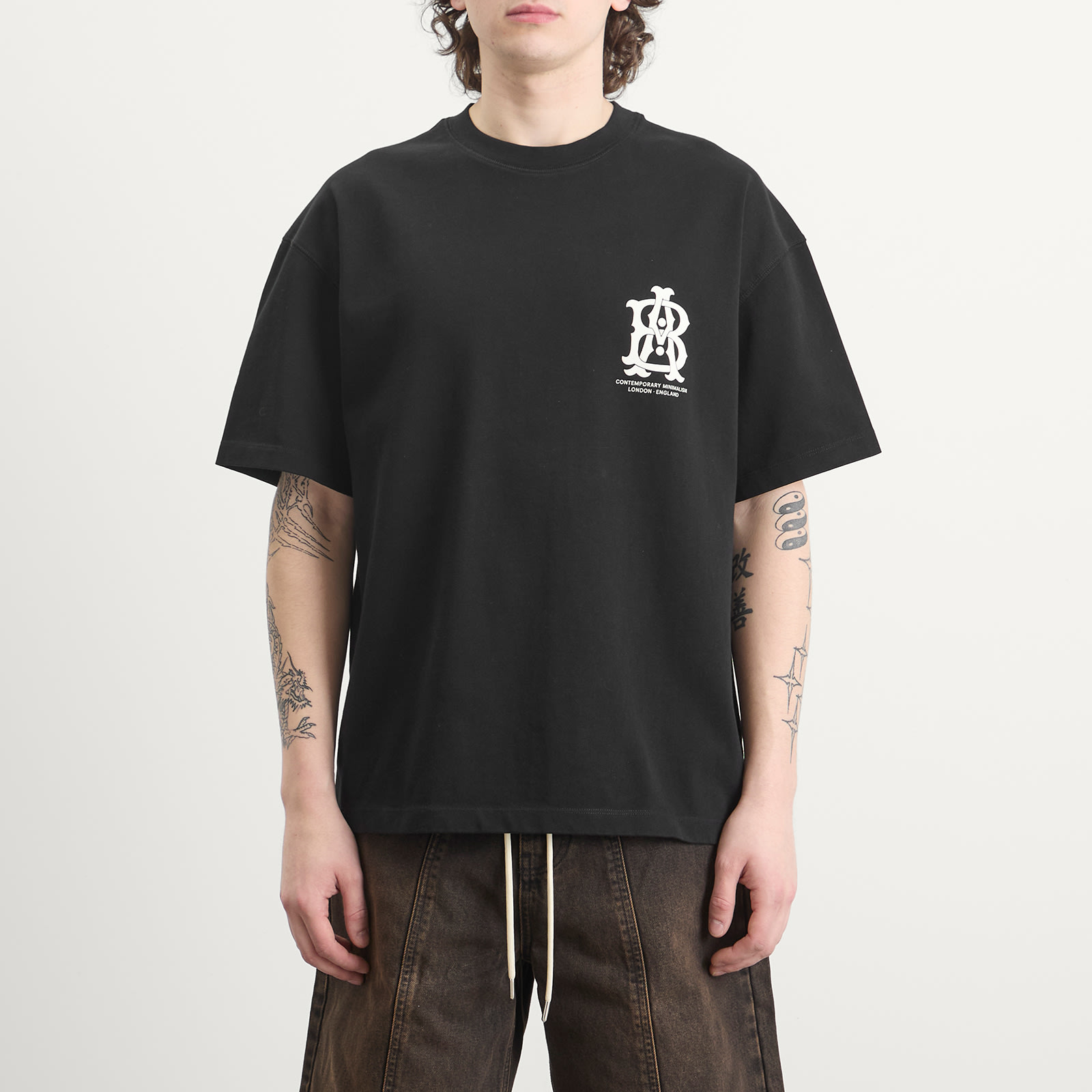 Men's Disc T-Shirt in Black
