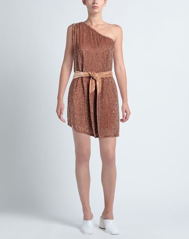Retrofête Woman Short dress Bronze
