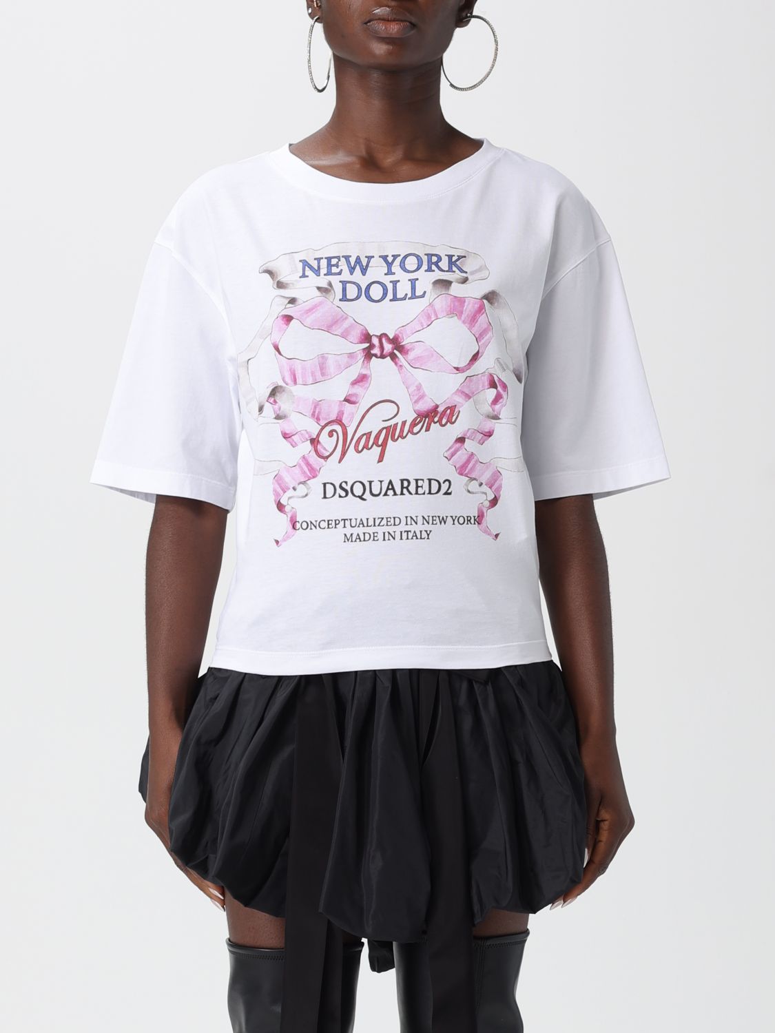 T-Shirt Woman color White