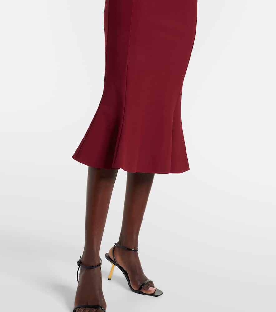 Paneled corset dress