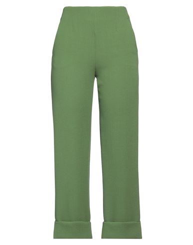 Woman Pants Green Size 4 Wool