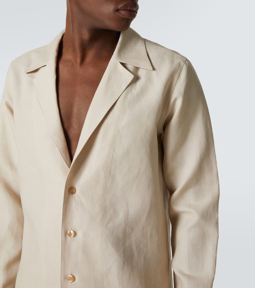 Linen overshirt