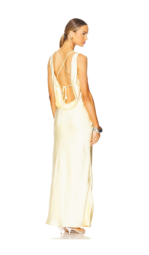 Runaway The Label Adair Maxi Dress in Lemon. - S also in L, M