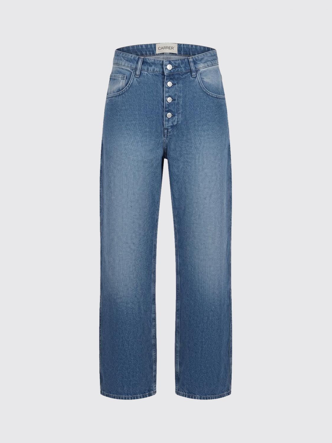 Pants Men color Denim