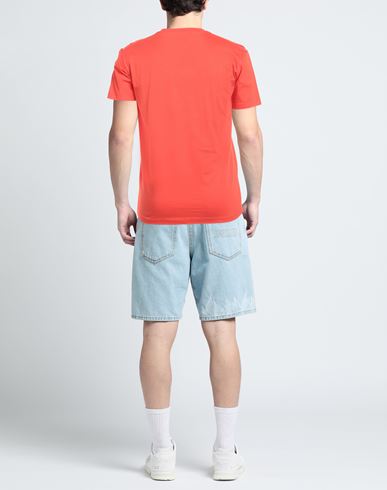 Man T-shirt Tomato red