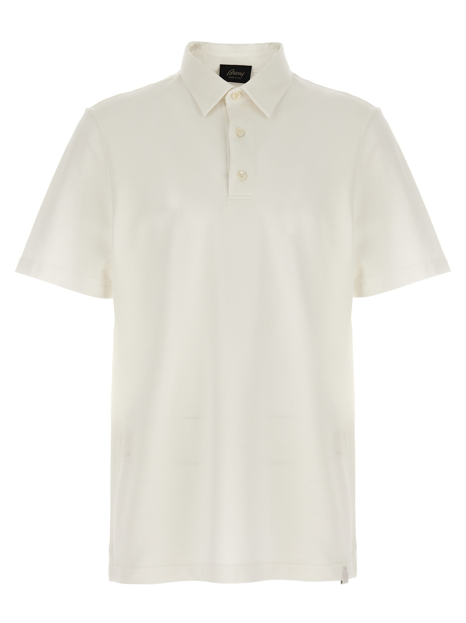 Cotton Polo Shirt — White