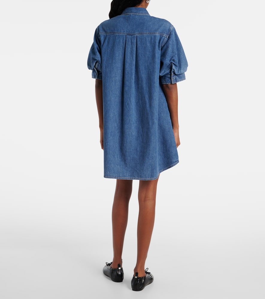 Play denim minidress