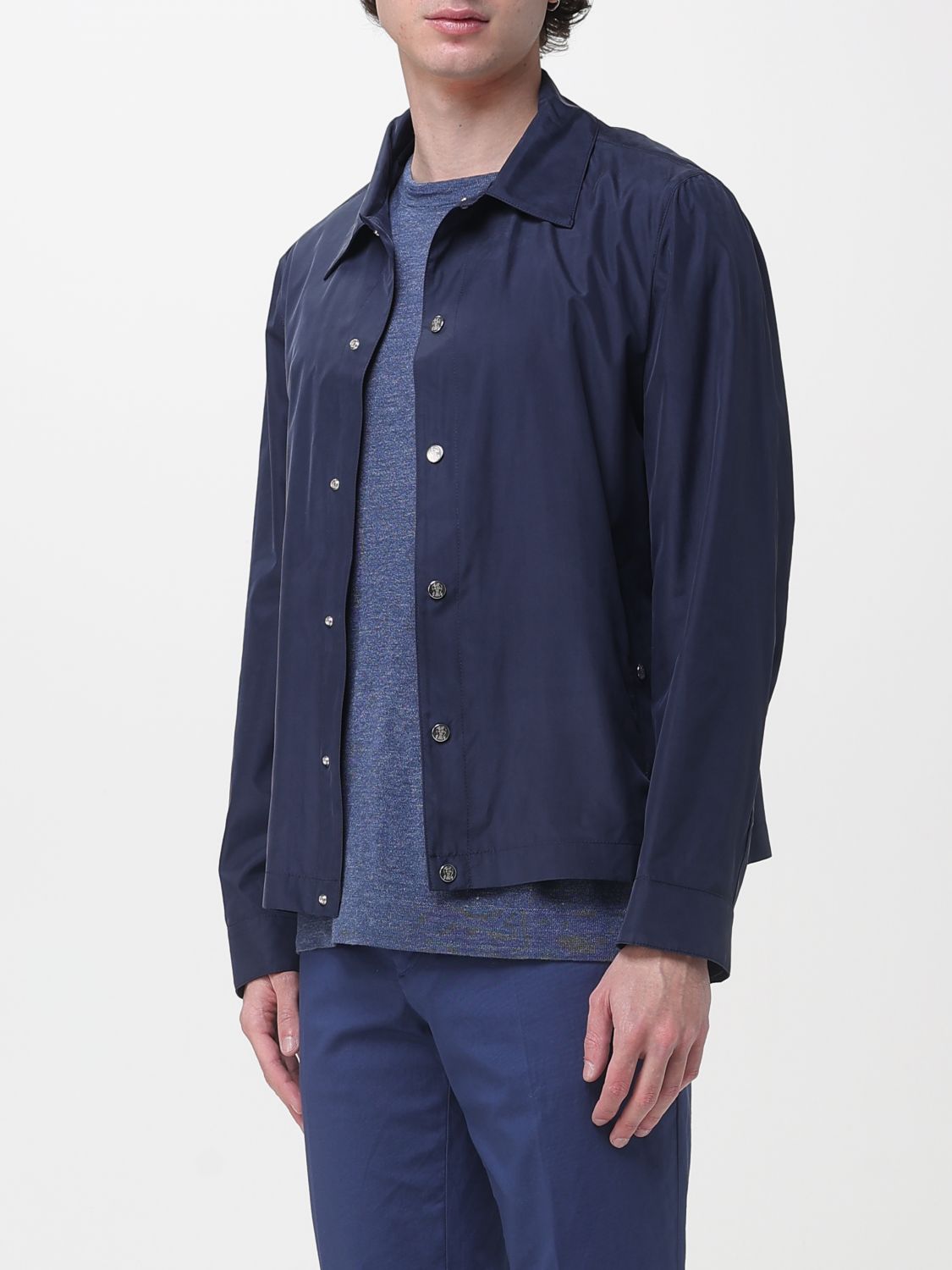 Jacket Men color Blue
