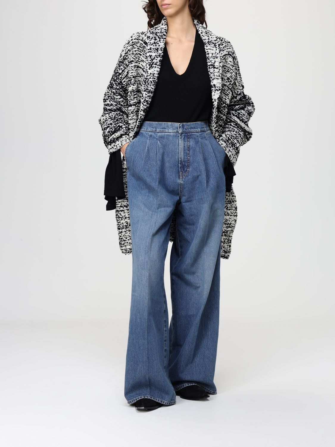 Pants Woman color Blue
