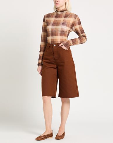 Woman Top Camel Size M Polyamide, Elastane