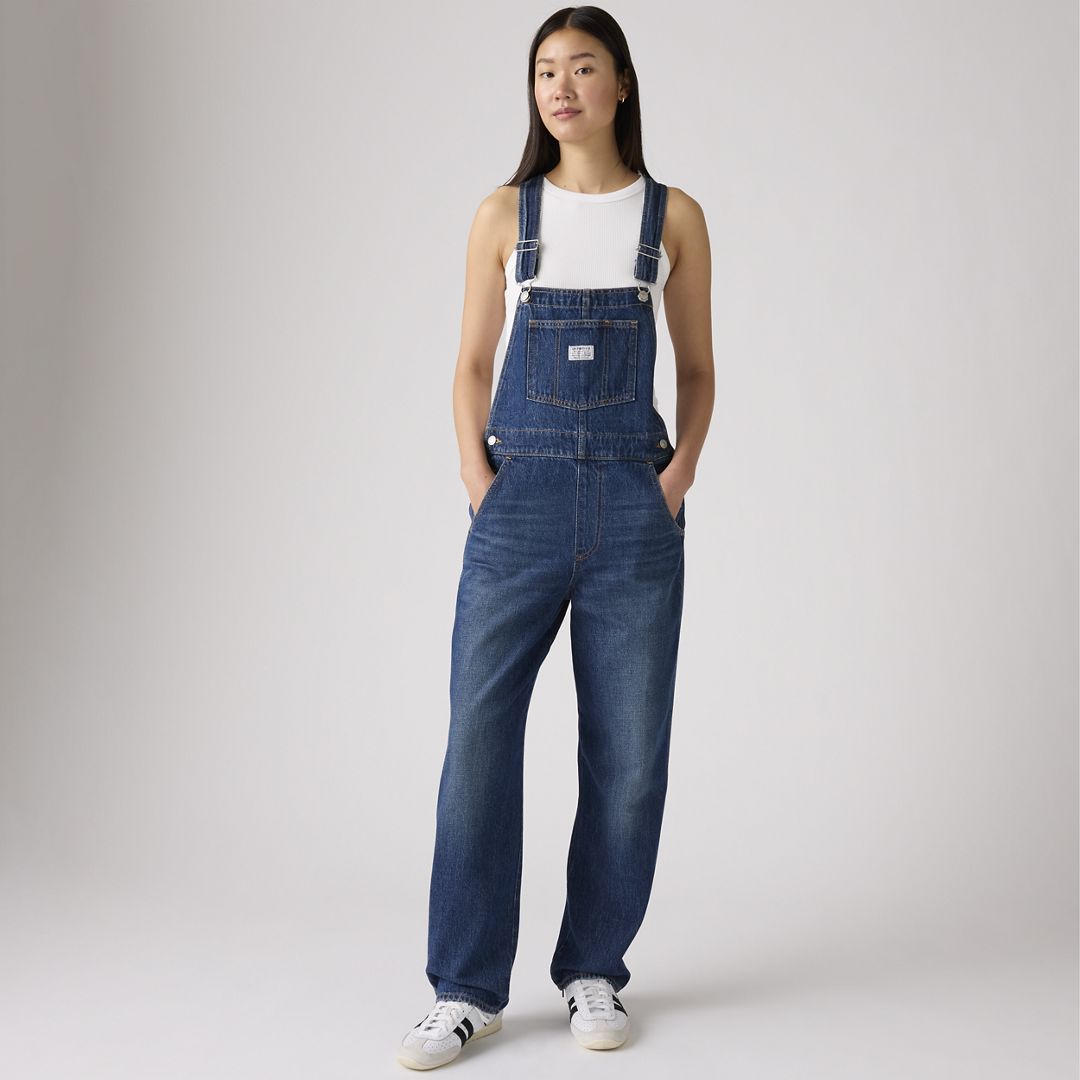 Vintage Denim Women's Overalls