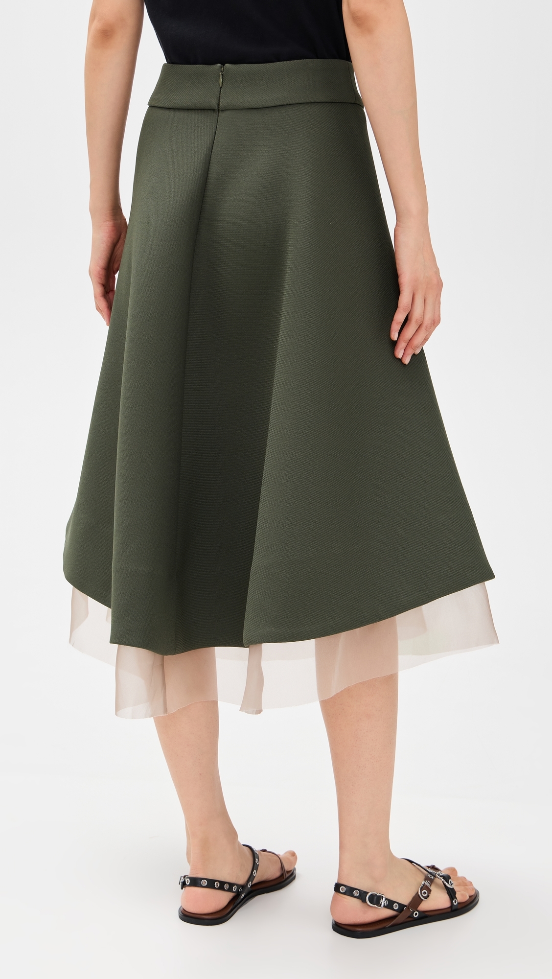 Rachel Comey Fleurot Skirt Dark Olive