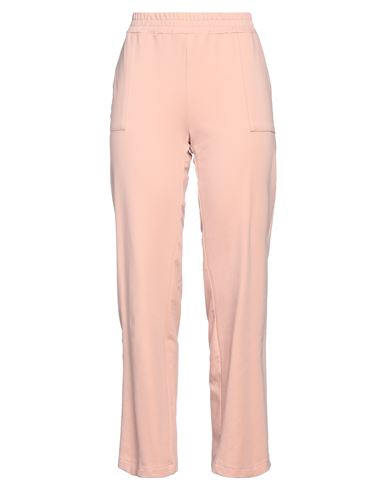 Woman Pants Pink Size S Cotton, Elastane