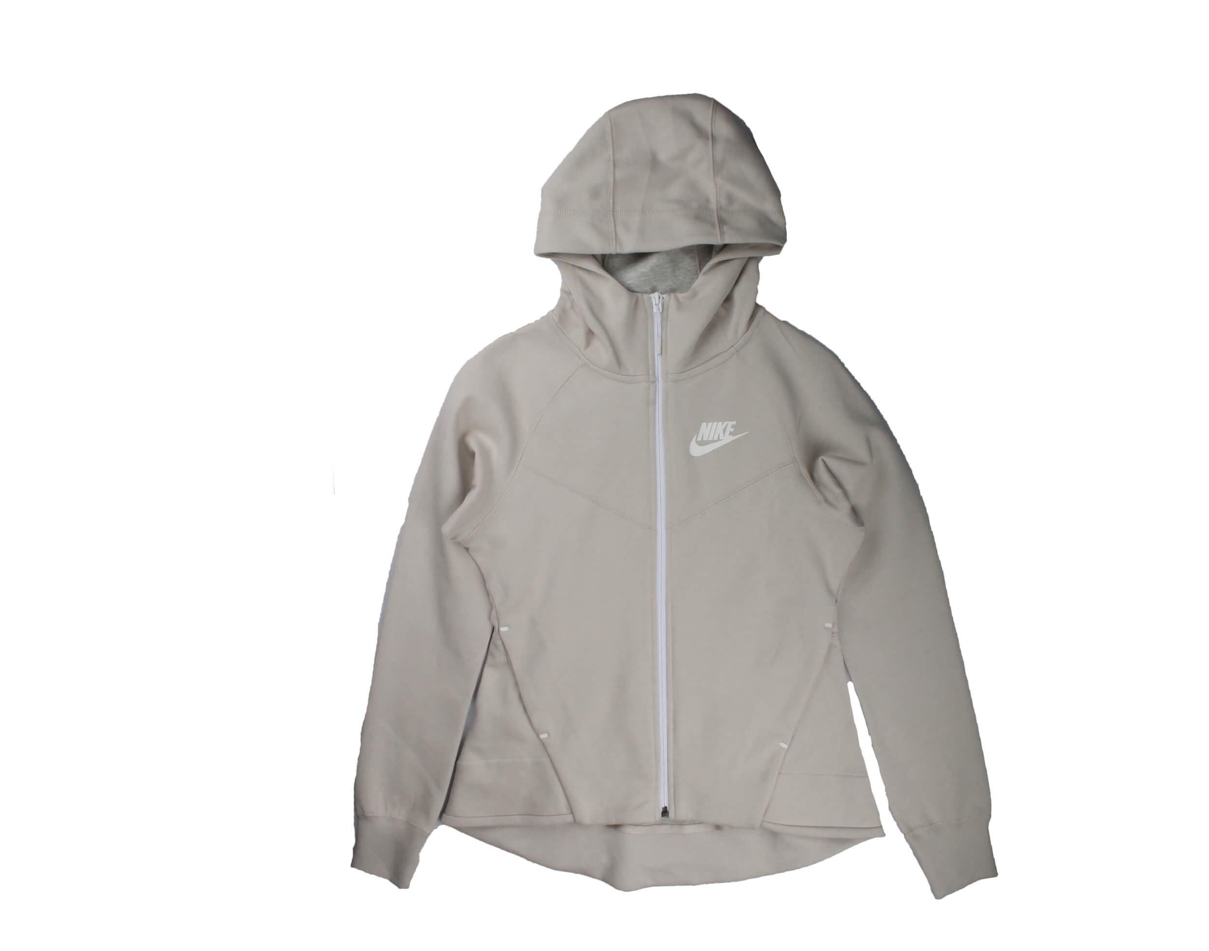 NSW Tech Fleece F/Z Windrunner Desert Sand/White Women's Hoodie 930759-008