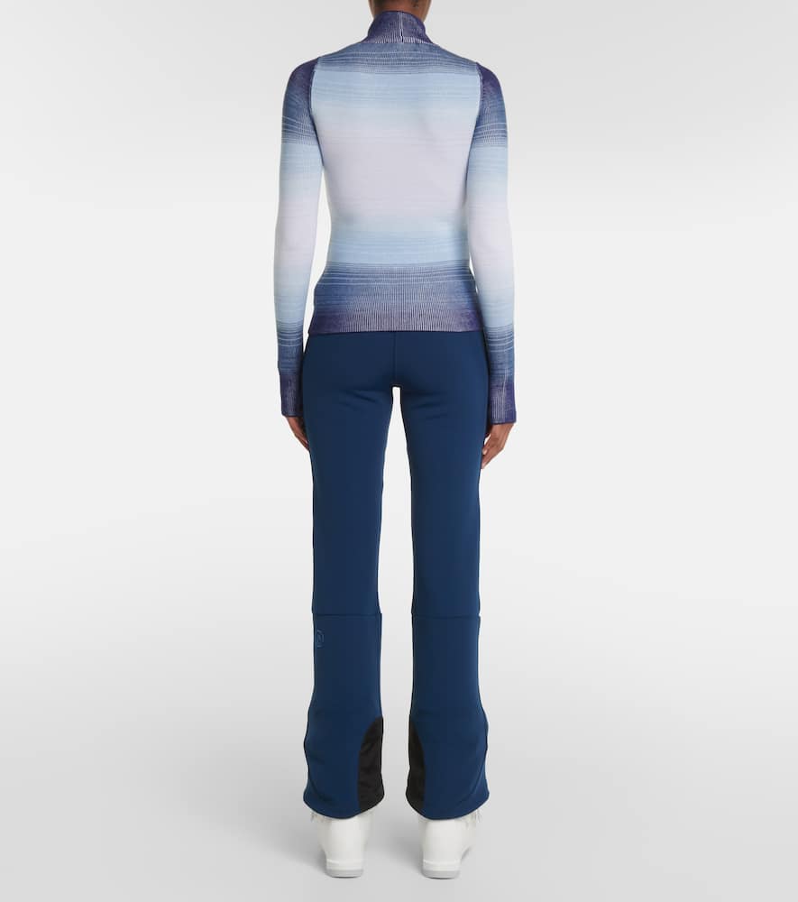 Aurora high-neck wool sweater