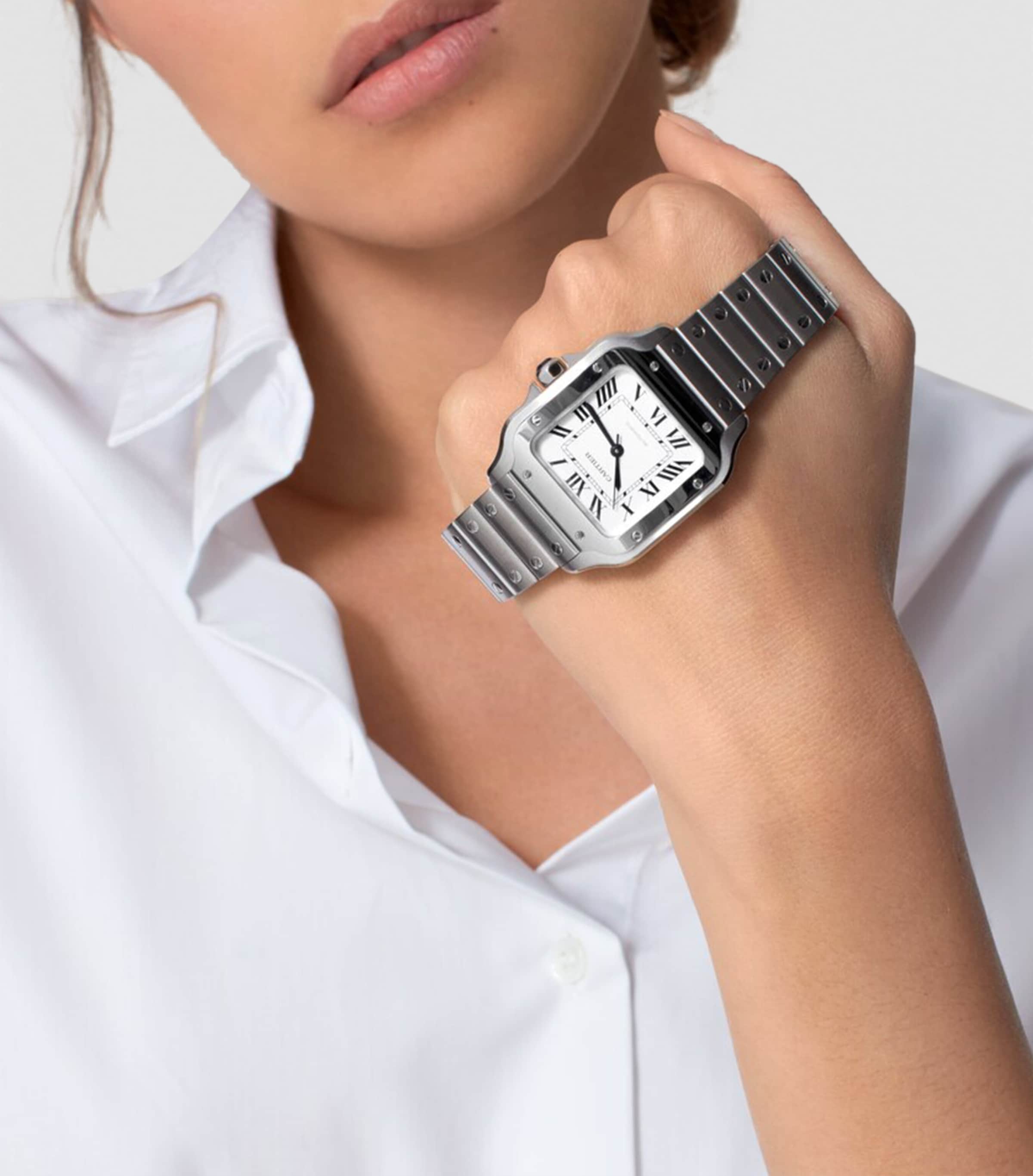 Stainless Steel Santos de Watch