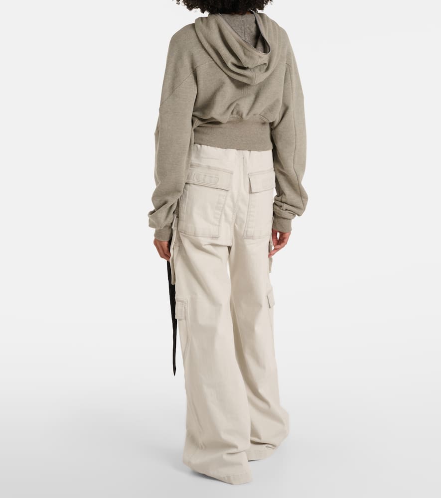 Jumbo cotton-blend cargo pants