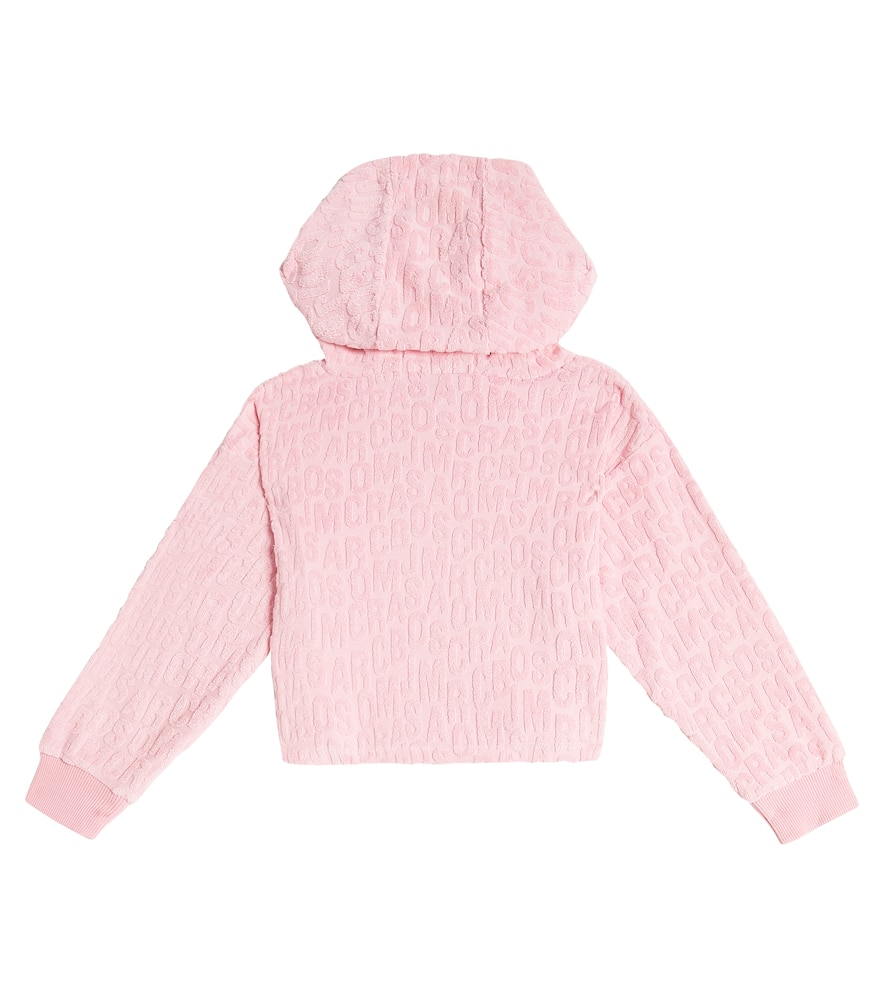 Marc Jacobs Kids Logo cotton-blend hoodie
