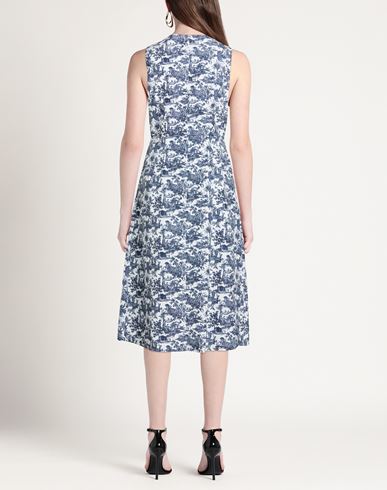 Woman Midi dress Midnight blue Size M Polyester