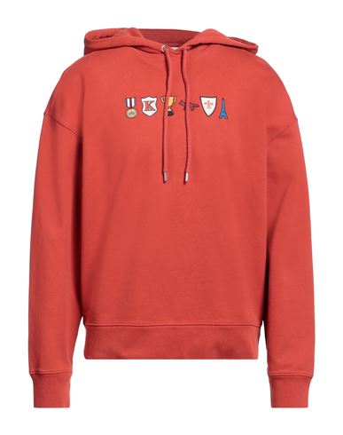 Maison Kitsuné Man Sweatshirt Brick red