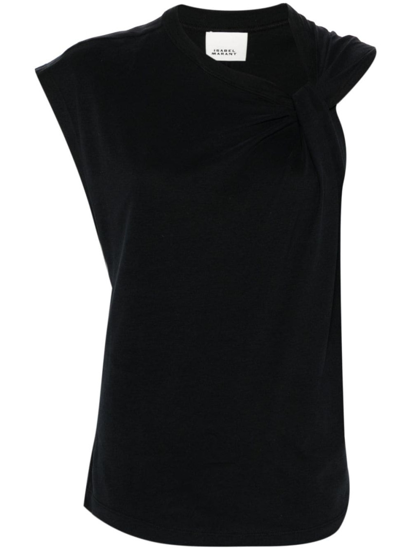 Nayda organic-cotton T-shirt - Black