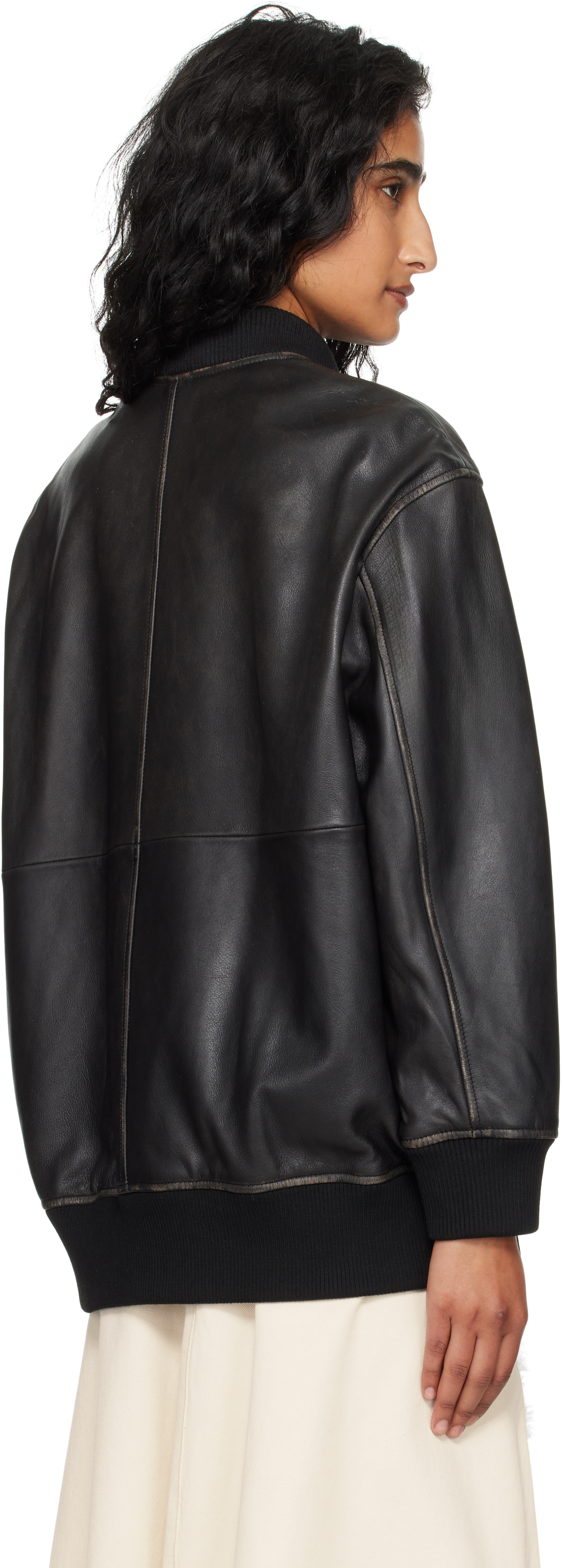 Black Tattico Leather Jacket
