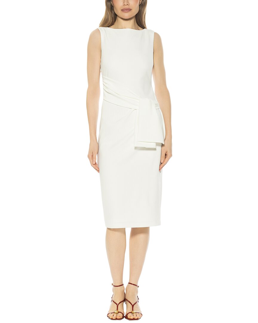 Kiara Boatneck Bow Waist Sheath Dress