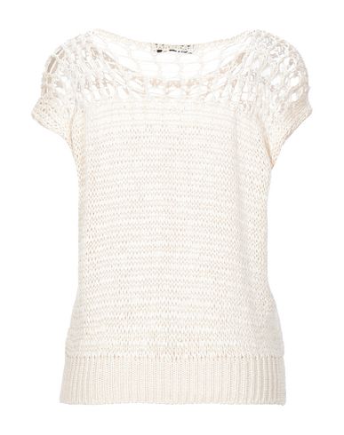 Woman Sweater Beige Size M Acrylic, Polyamide