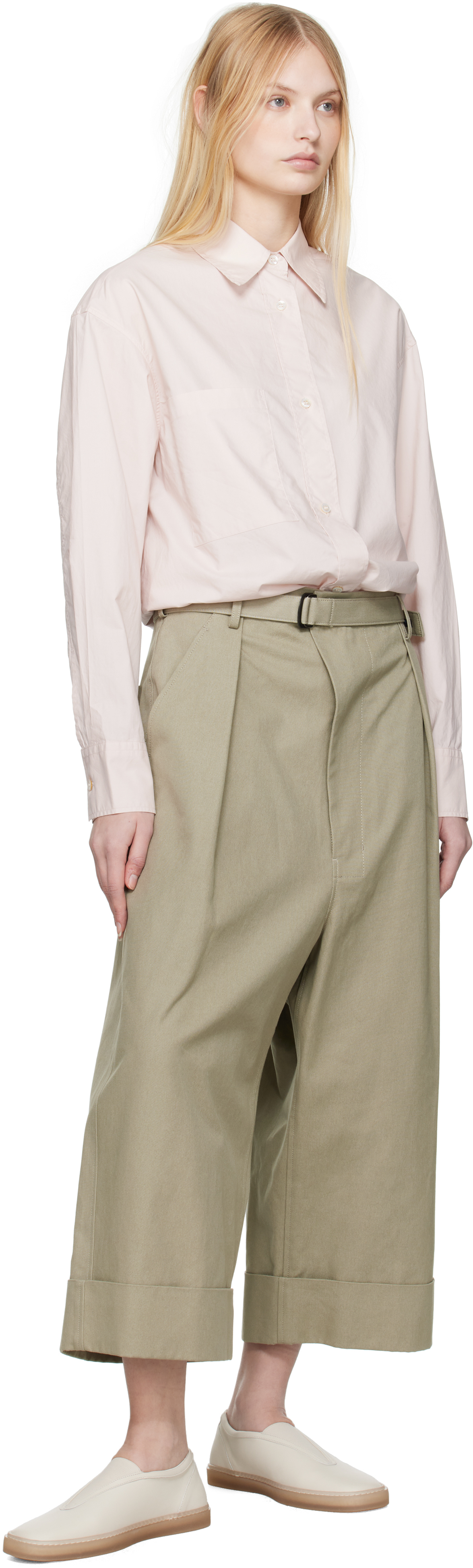Studio Nicholson Pink Leto Shirt