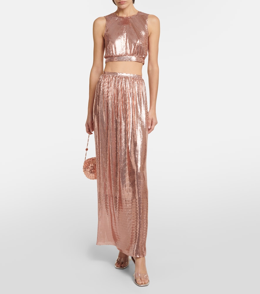 Metallic mesh top