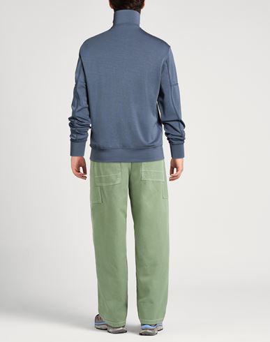 Man Sweatshirt Slate blue Size S Modacrylic, Polyester, Elastane