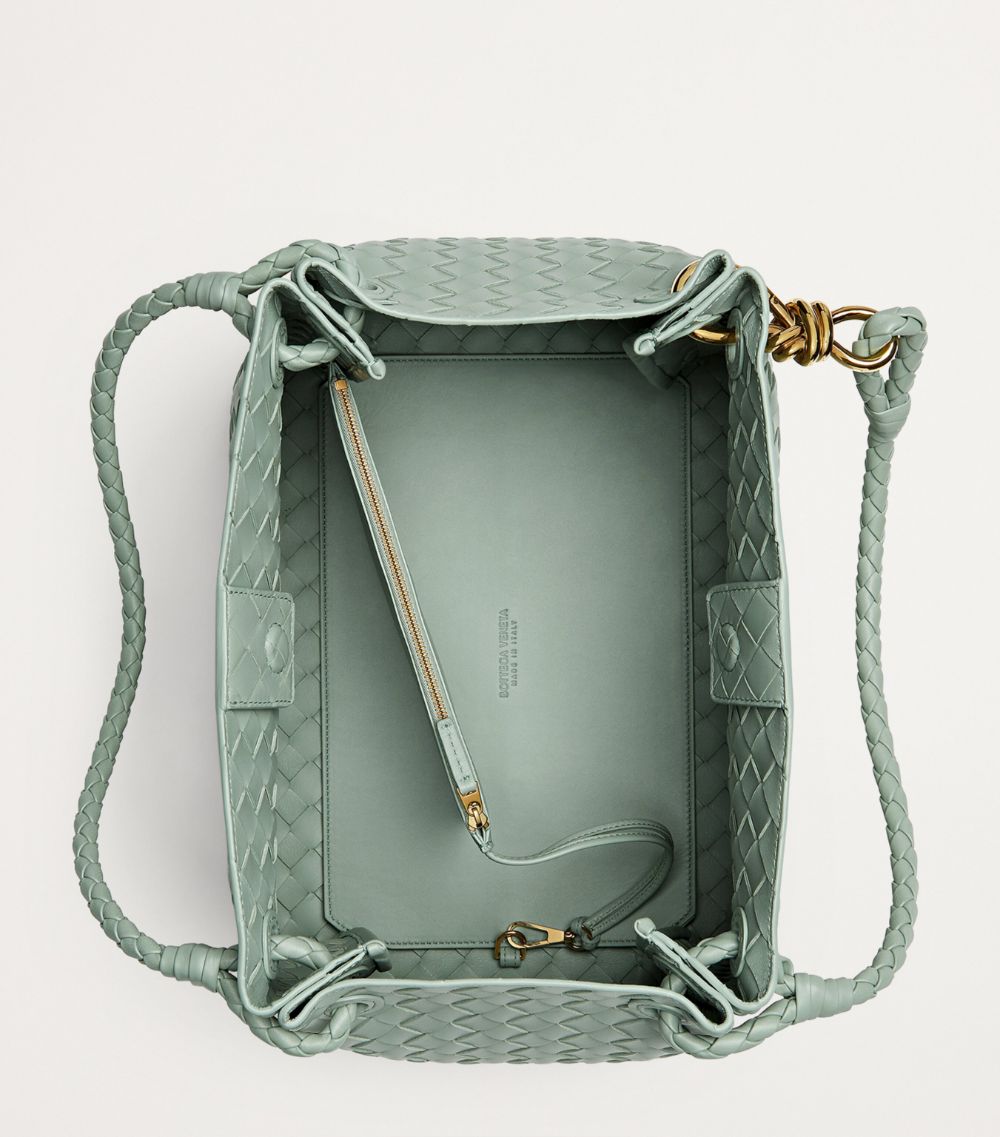 Large Lambskin Andiamo Parachute Shoulder Bag